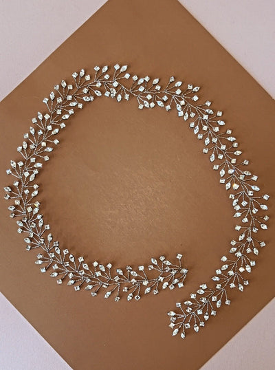 MIHAI HALO Bridal Hair Vine with Swarovski Crystals - SAMPLE SALE