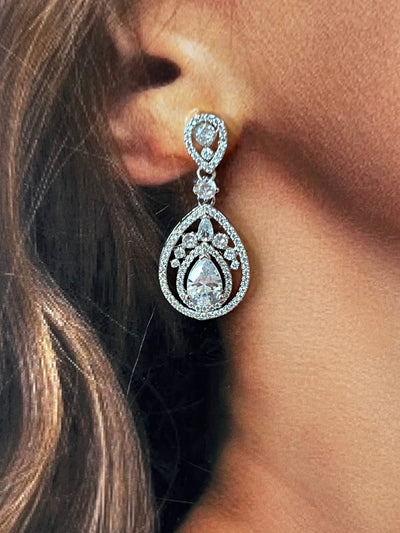 DOLLY Swarovski Crystals Stunning Earrings - SAMPLE SALE