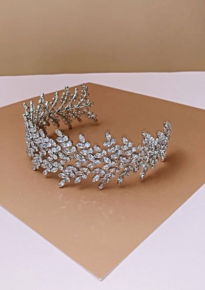 FIONA Swarovski Bridal Headband - SAMPLE SALE