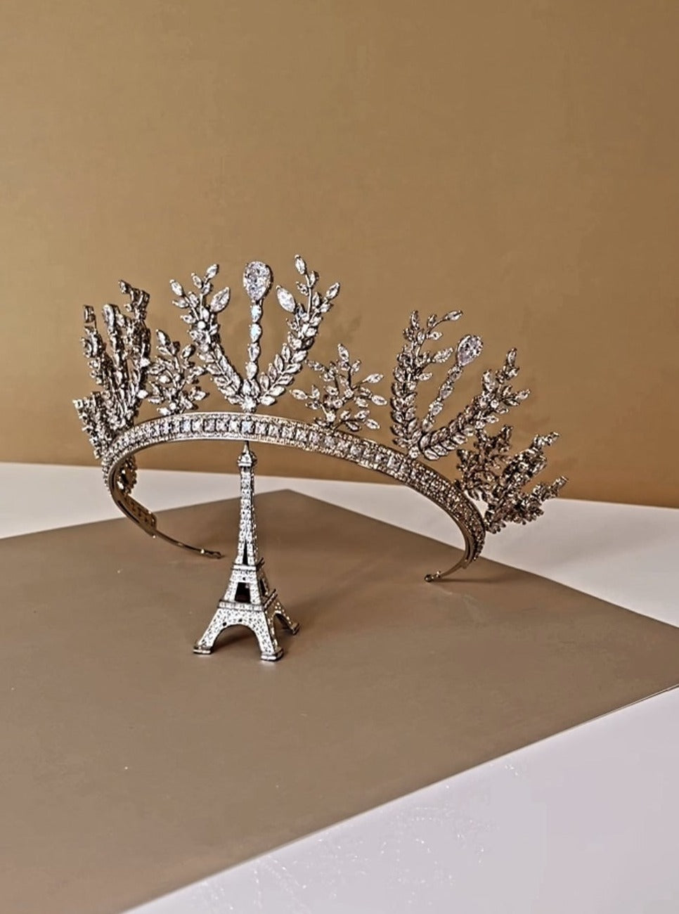 KEILANI Beautiful Swarovski Bridal Luxurious Crown - SAMPLE SALE