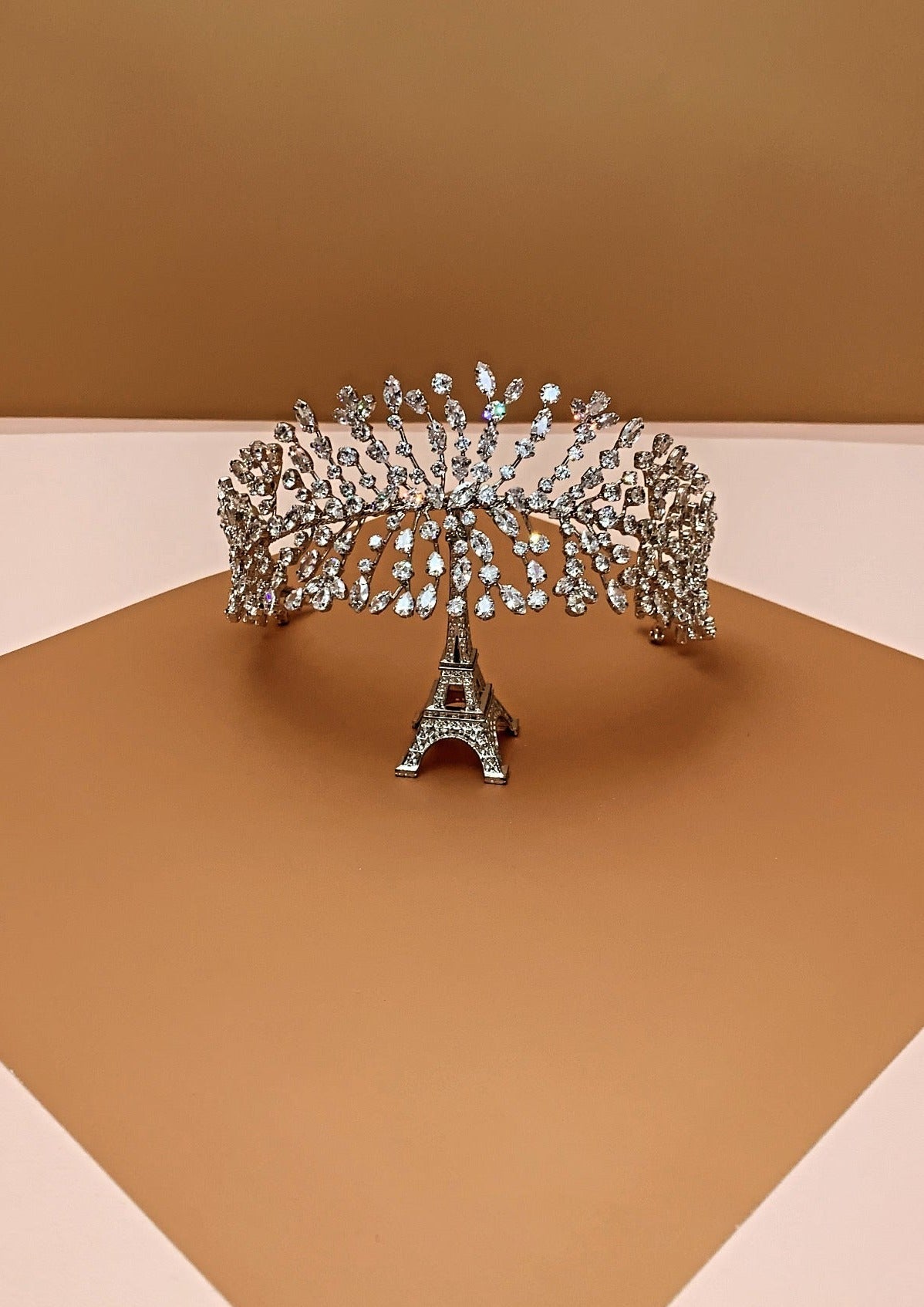 PRINCESA Bridal Headband, Swarovski Wedding Headpiece - SAMPLE SALE