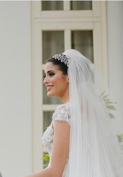 FIONA Swarovski Bridal Headband - SAMPLE SALE