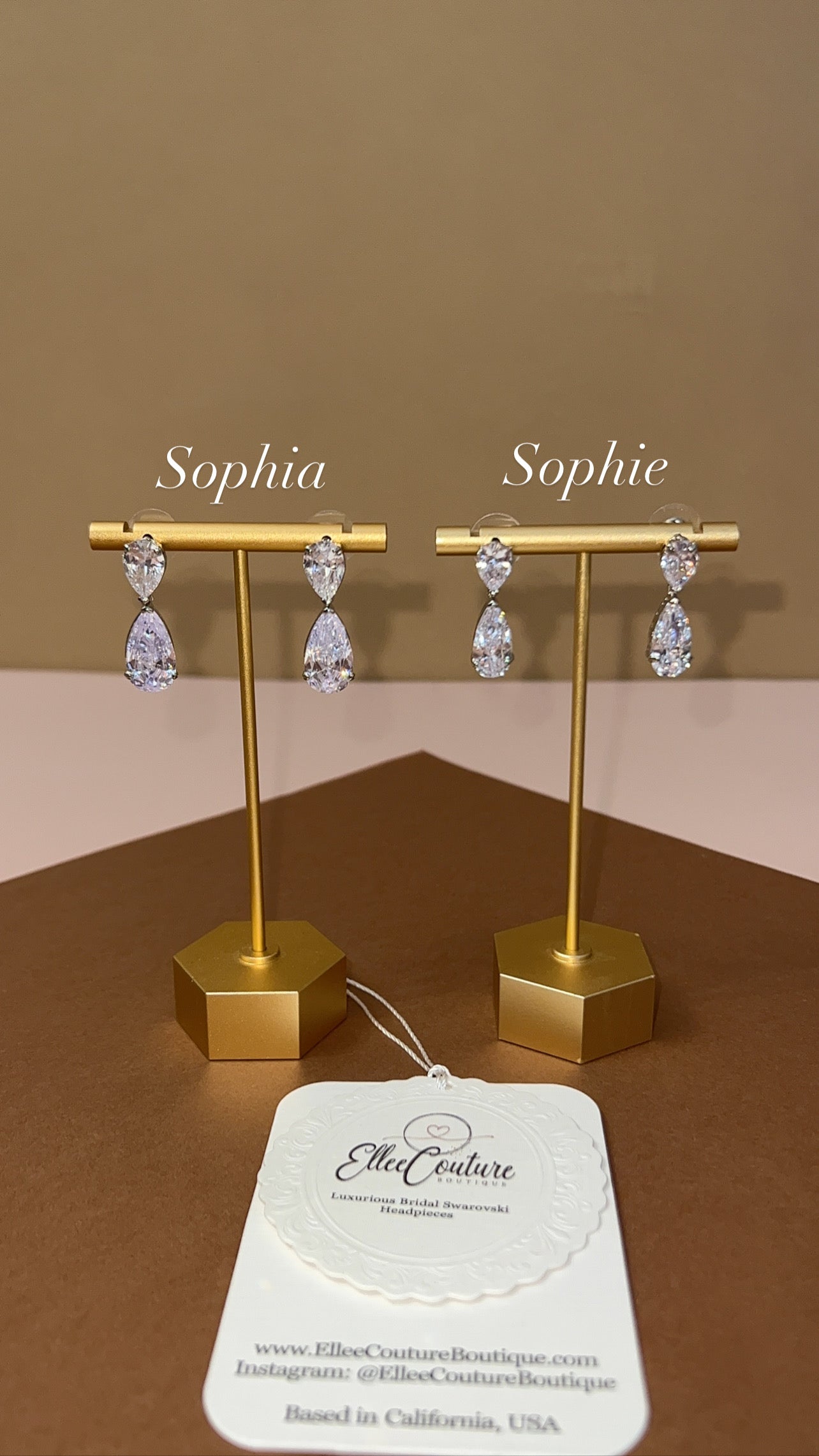 SOPHIA Drop Earrings