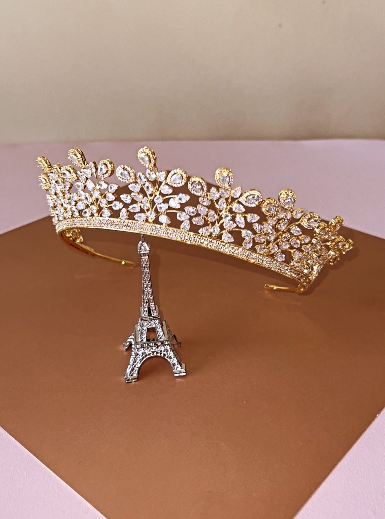 FAITH Swarovski Tiara, Gorgeous Bridal Crown - SAMPLE SALE