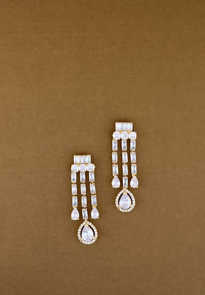 SARA Earrings with Swarovski Crystals - SAMPLE SALE