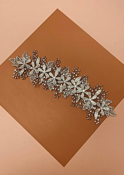 ROSALEE Swarovski Wedding Headpiece with Micro Zirconia - SAMPLE SALE