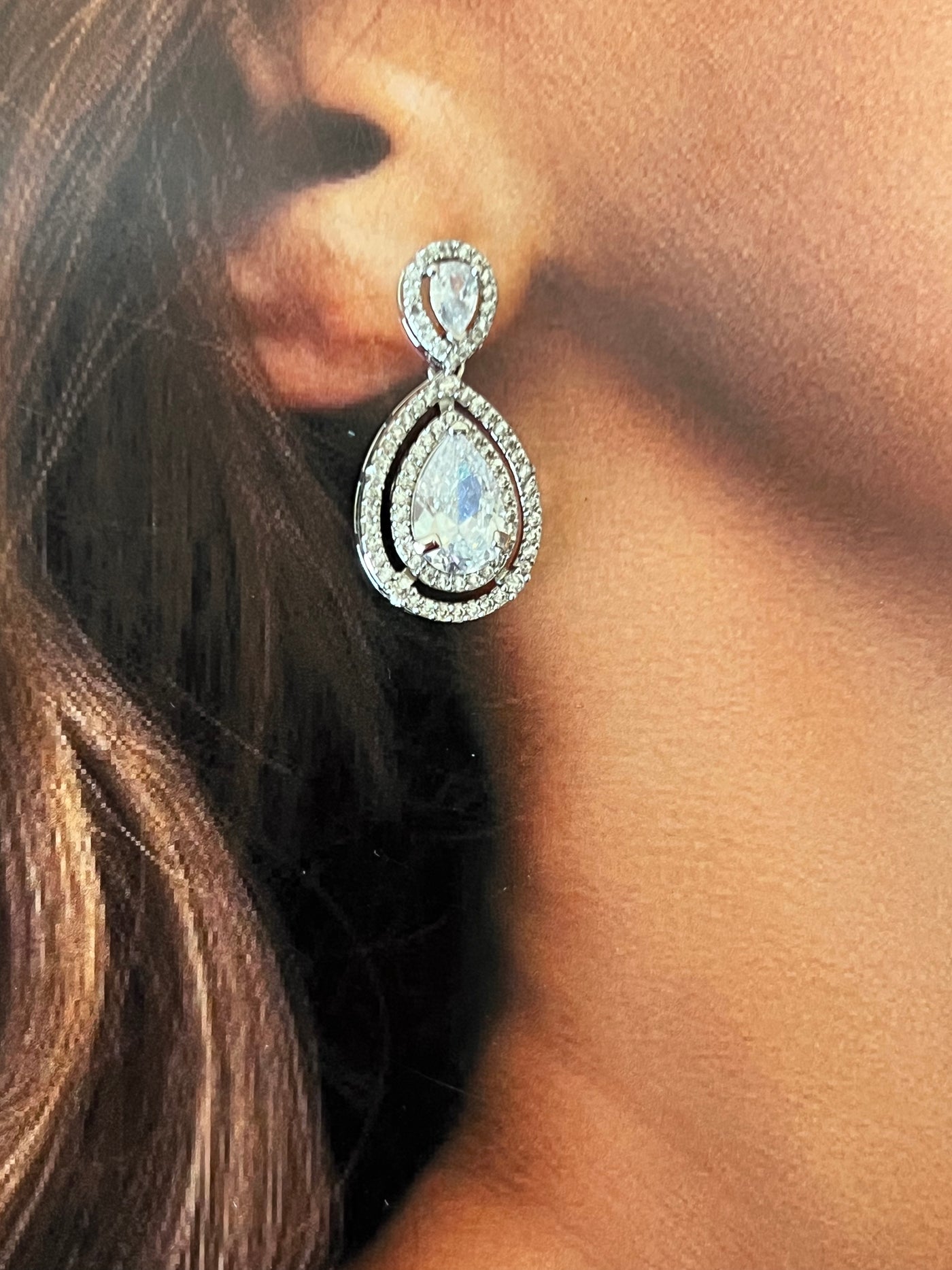 DESTINEE Swarovski Crystals Earrings, Earrings