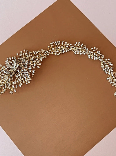 SOHEILA Luxurious Bridal Statement Headpiece - SAMPLE SALE