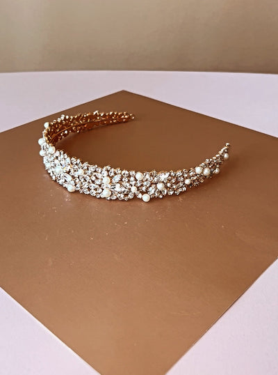 NATALI-PEARLS Bridal Headpiece