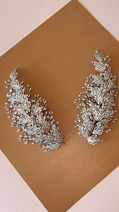 DIONE Swarovski Wedding Hair Comb - SAMPLE SALE