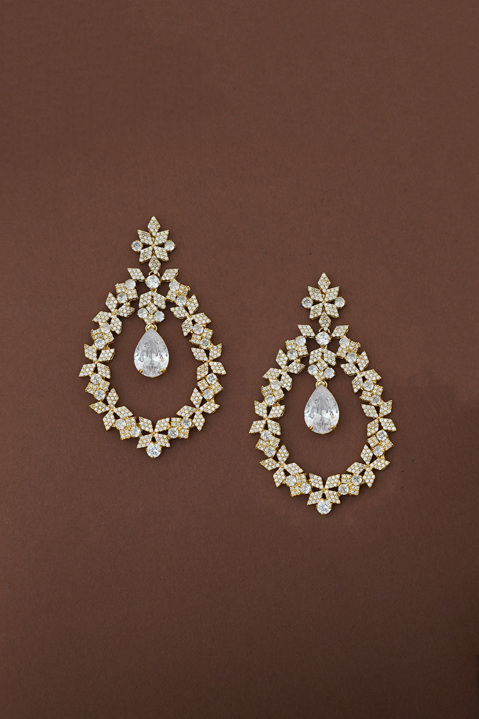 MOISSANITE Simulated Diamond Earrings - Sample Sale