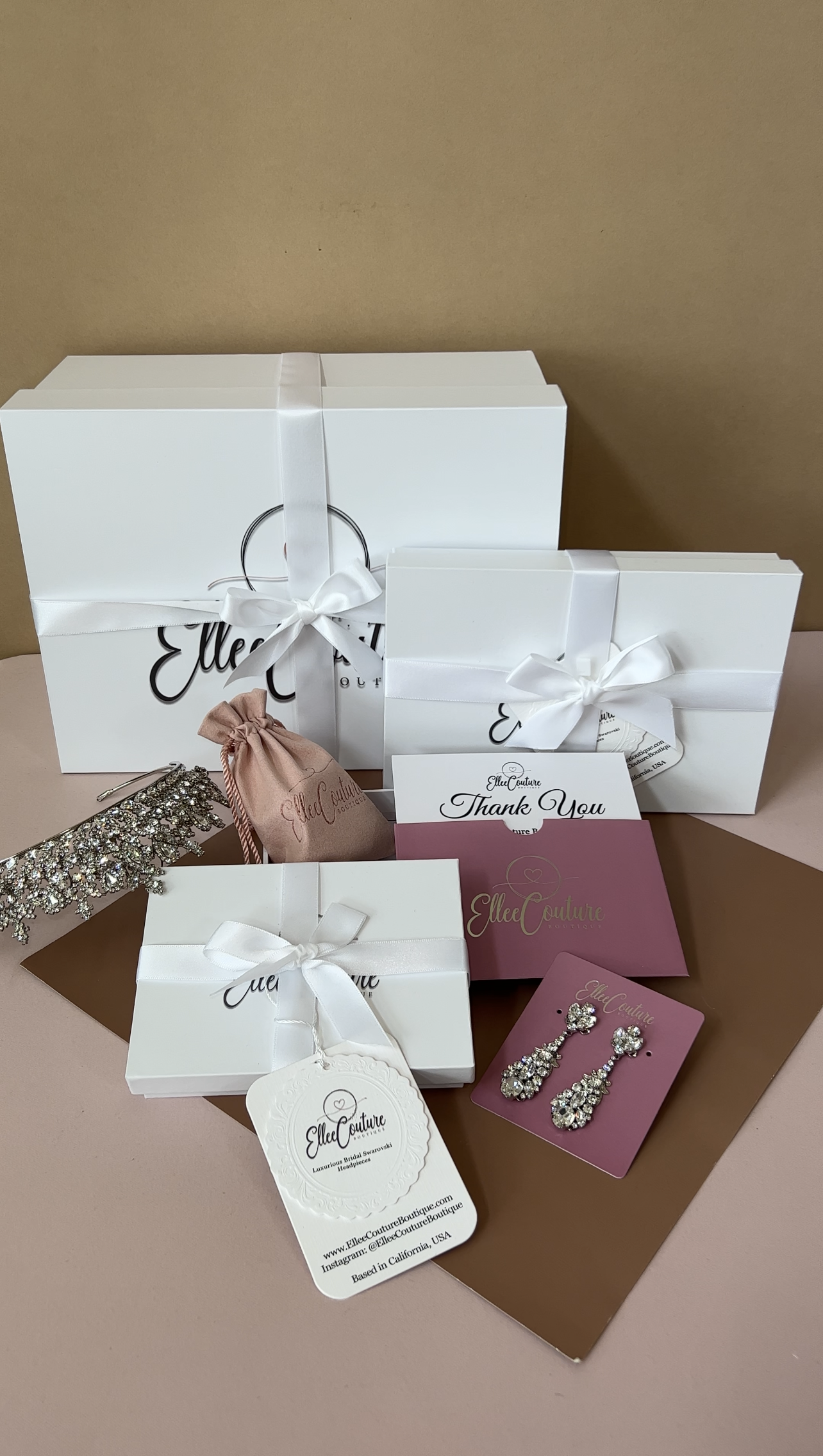 ALESIA Luxurious Swarovski Wedding Headband - SAMPLE SALE