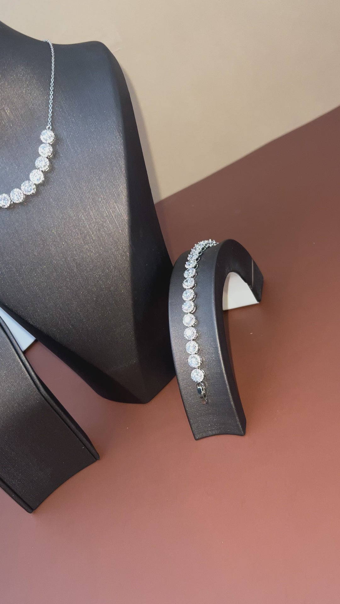 HIFA Simulated Diamond Jewelry Set - Sample Sale