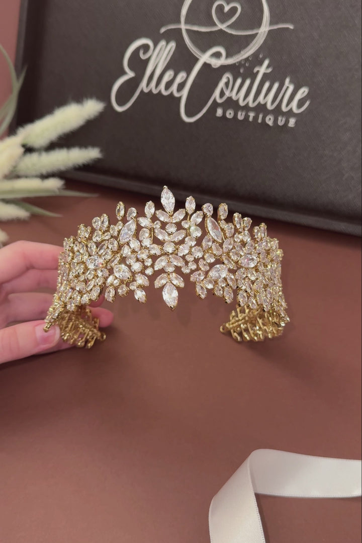 BELLE Simulated Diamond Headband