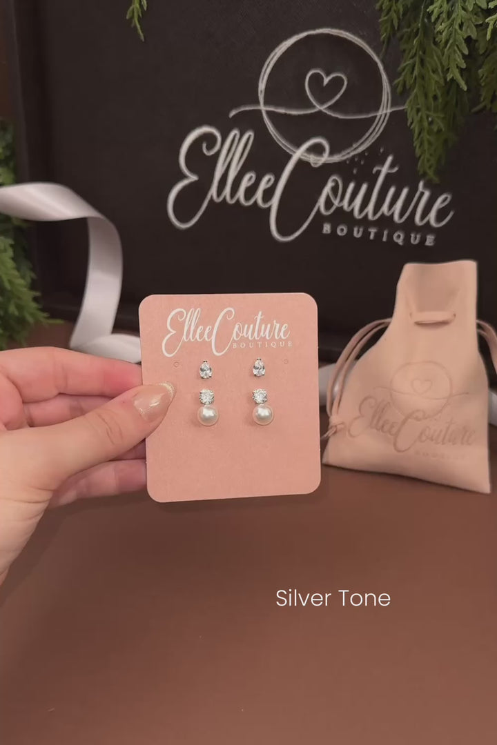 Bundle "LACE" - 2 Earrings