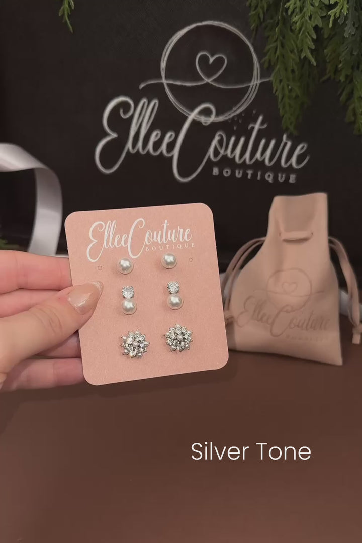 Bundle "RIBBON" - 3 Earrings