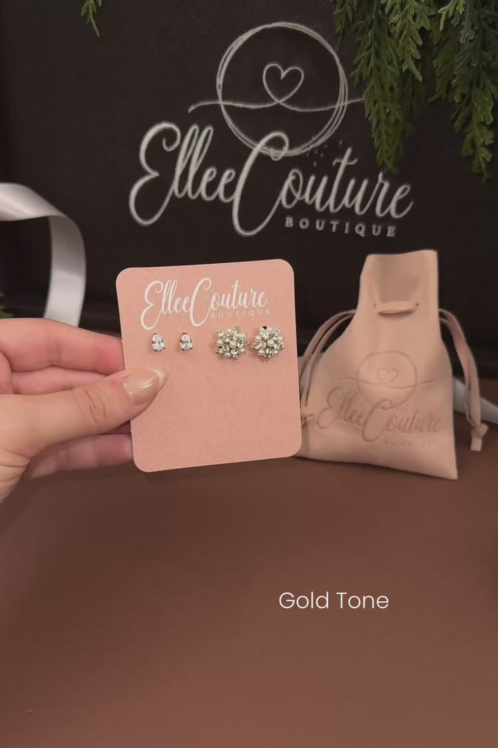 Bundle "CHIFFON" - 2 Earrings