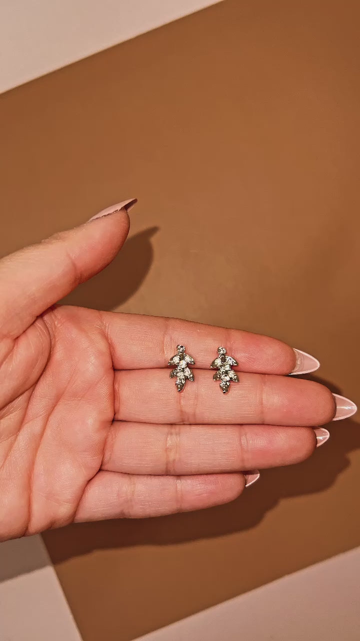 IVY Crystal Stud Earrings