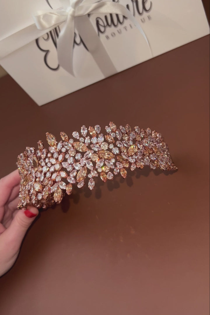 BELLE Simulated Diamond Headband