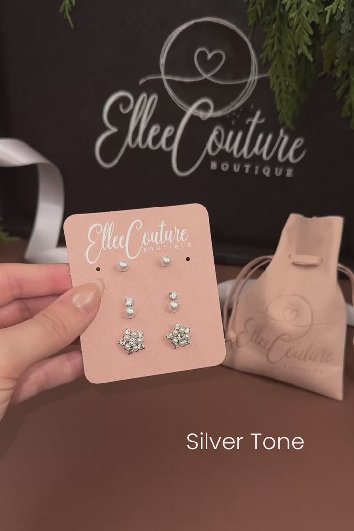 Bundle "WINTER" - 3 Earrings