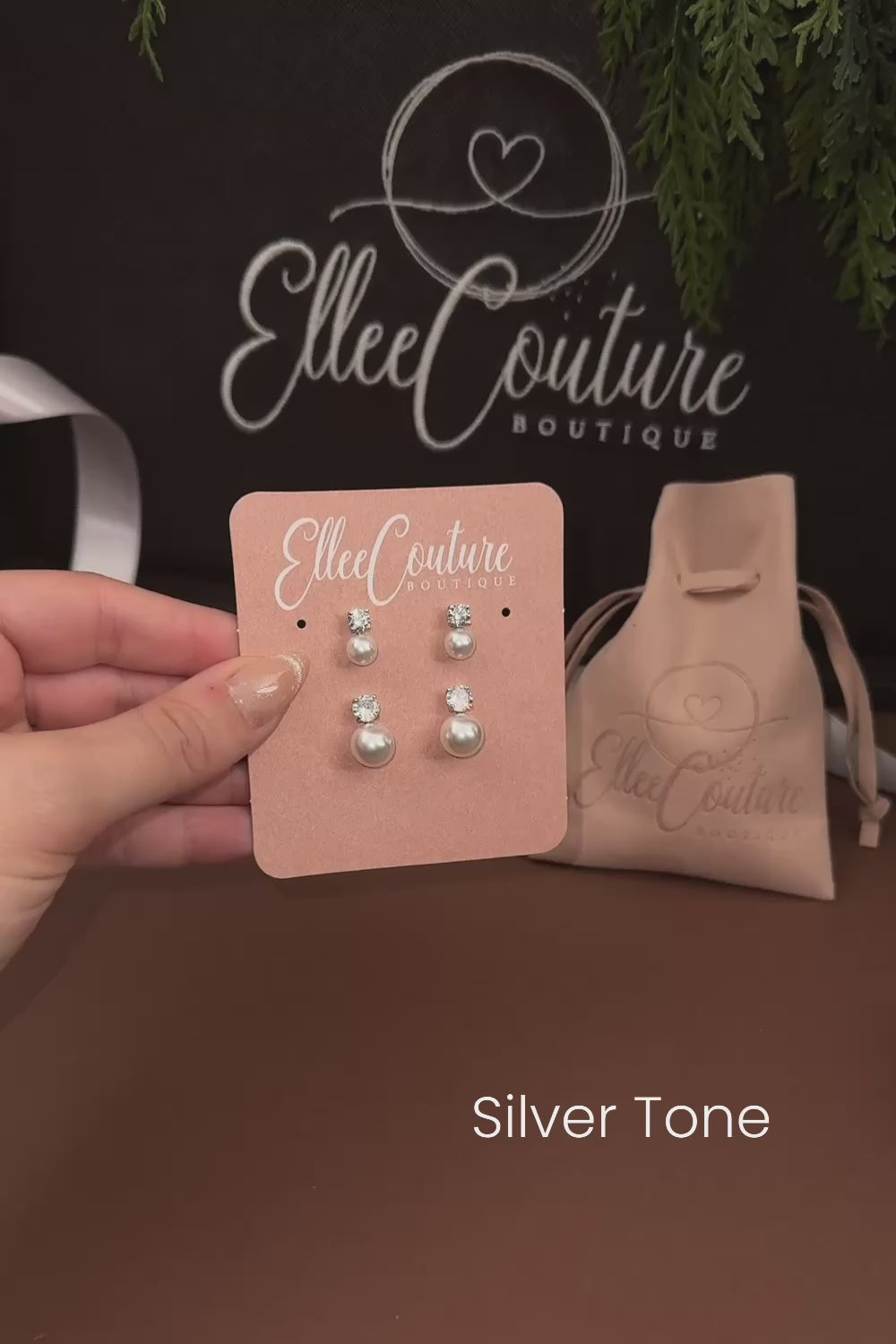 Bundle "CINNAMON" - 2 Earrings