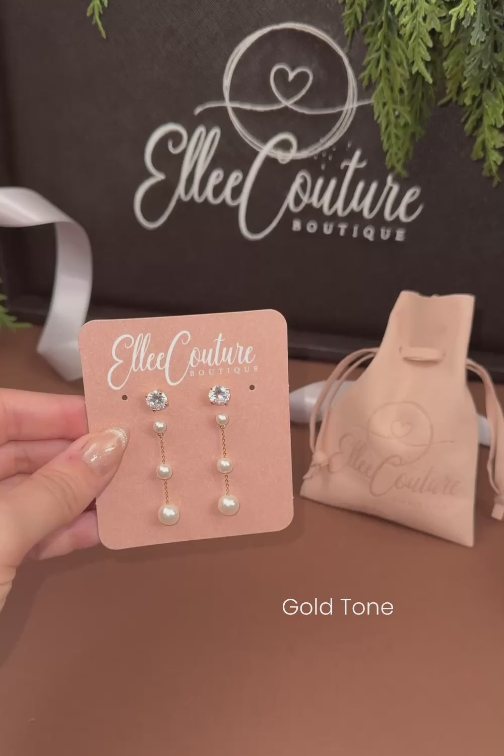 Bundle "TINSEL" - 2 Earrings