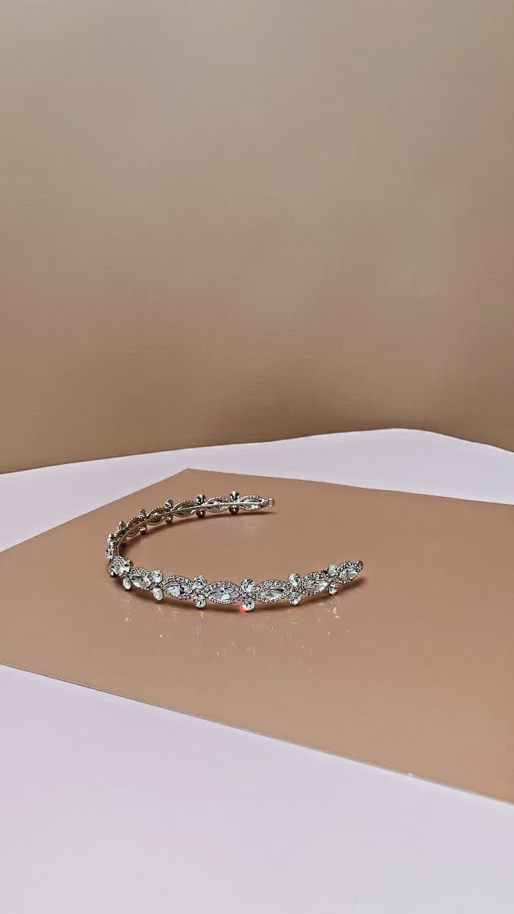 ARIEL Swarovski Wedding Headband