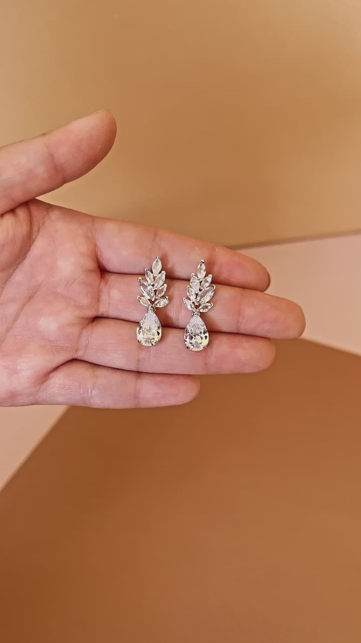 LIV Simulated Diamond Drop Earrings