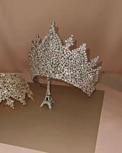BILQUIS MAJESTIC Swarovski Wedding Crown
