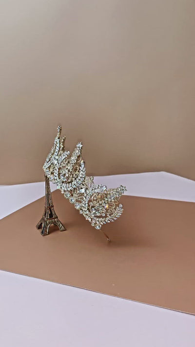 AURORA Swarovski Gorgeous Bridal Crown