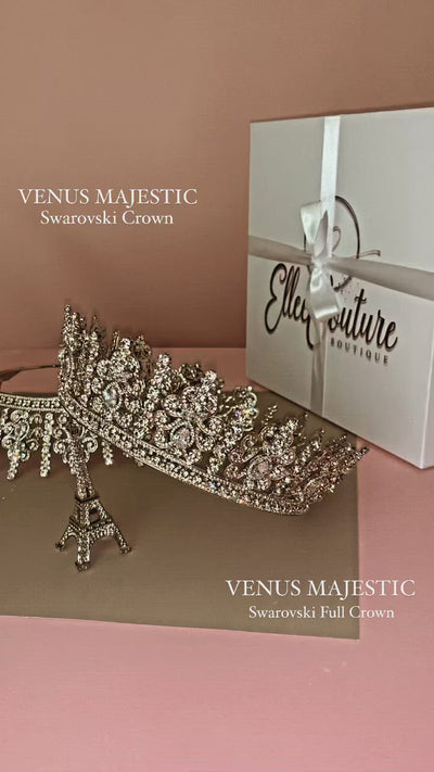 VENUS MAJESTIC Swarovski Amazing Bridal Crown