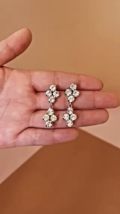 HONEYMOON Earrings, Swarovski Earrings ( Final Sale )