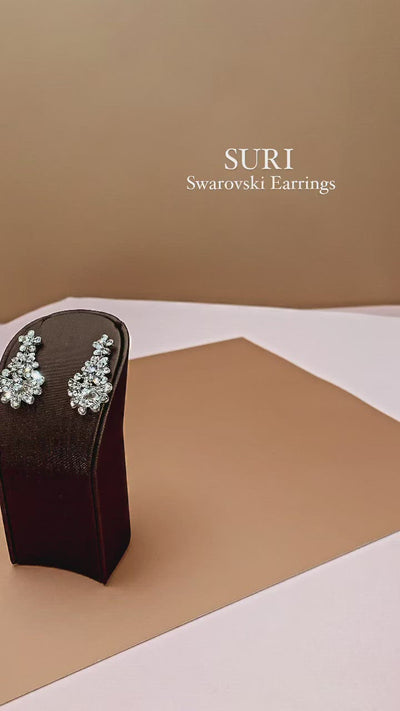 SURI Earrings, Swarovski Earrings