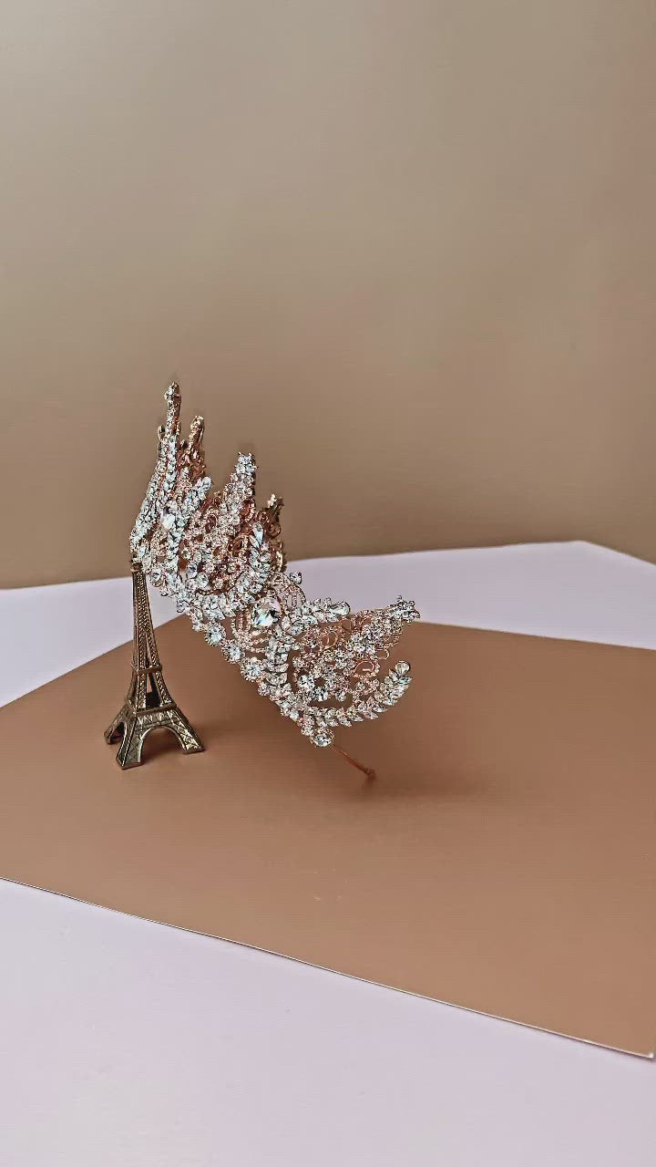 AURORA Swarovski Gorgeous Bridal Crown