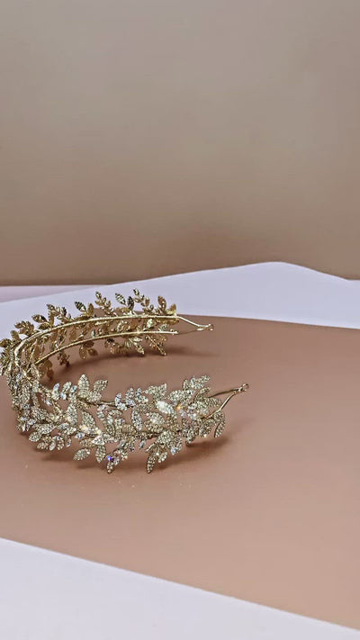 MAELLE Luxurious Swarovski Bridal Headpiece