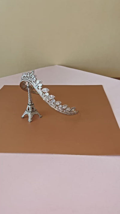 FELICE Swarovski Elegant Wedding Tiara