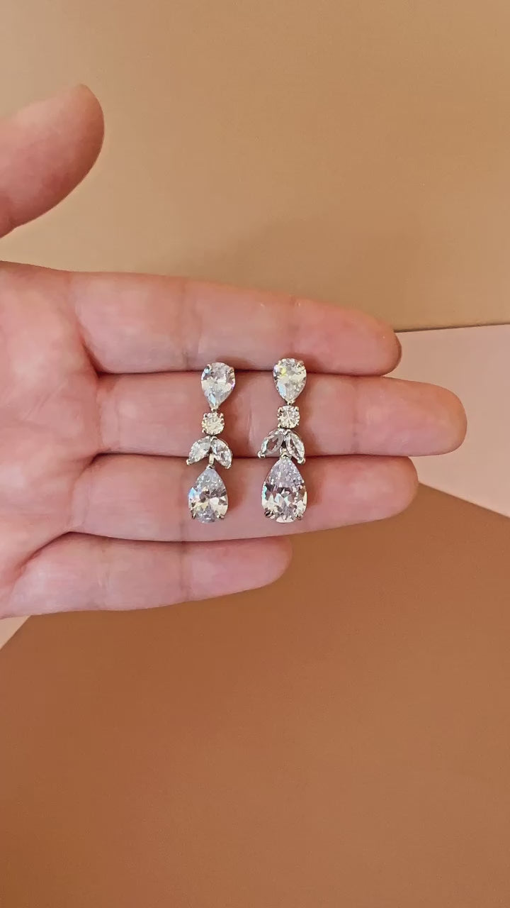 AURA Simulated Diamond Earrings