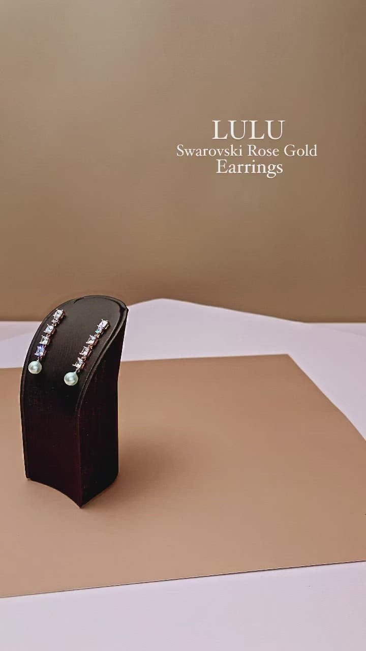 LULU Swarovski Earrings *Sample Sale*