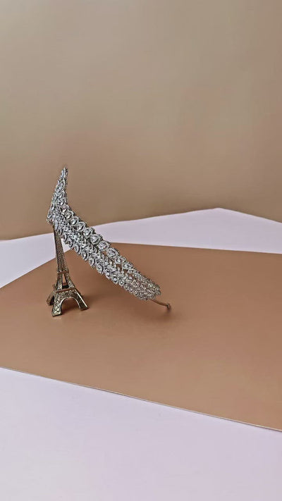 DIOR Luxurious Swarovski Bridal Tiara