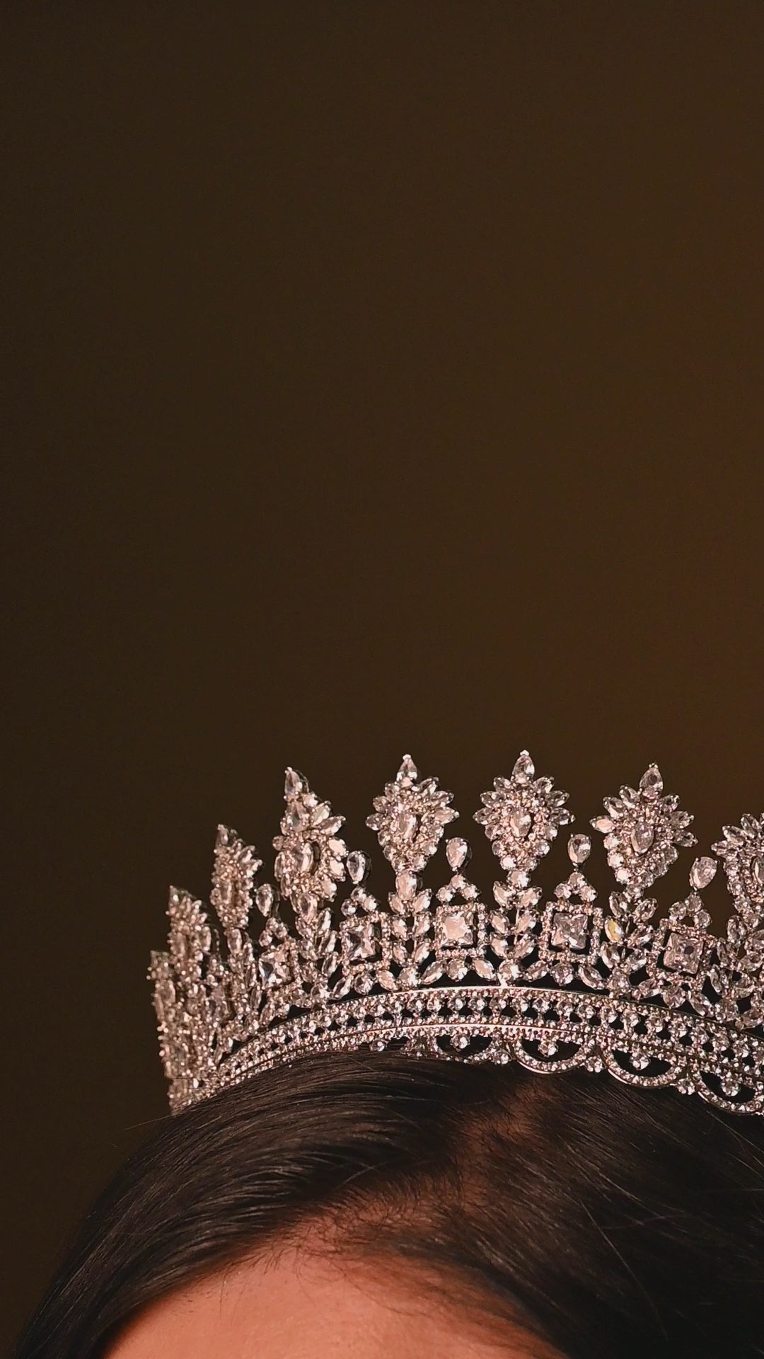 FARAH Swarovski Bridal Crown A Royal Crown.