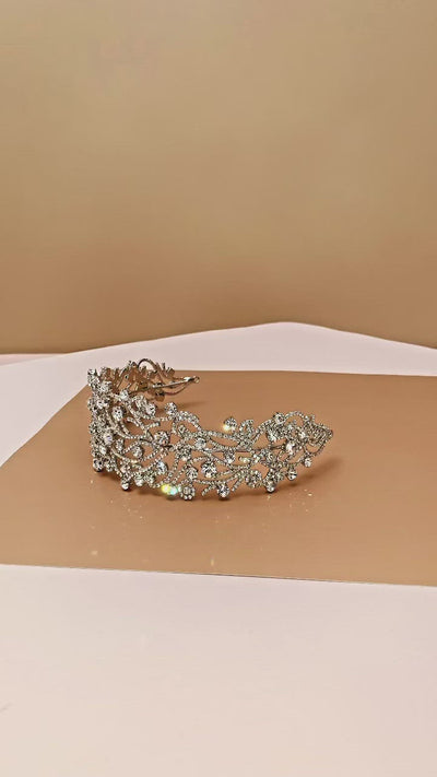 swarovski headpiece