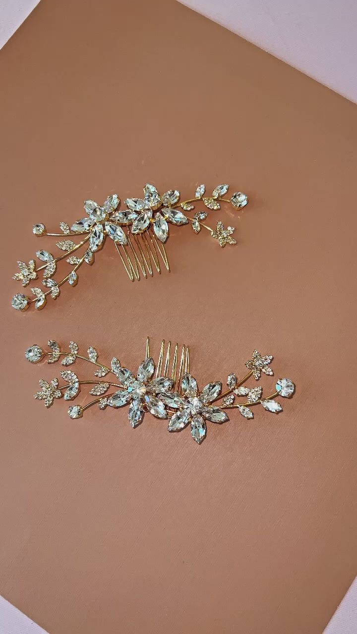 VERA Swarovski Hair Comb