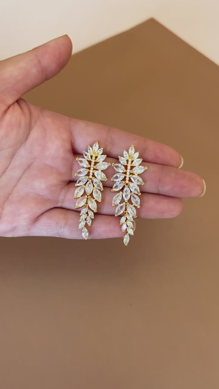 JEWELZ Earrings with Swarovski Crystals