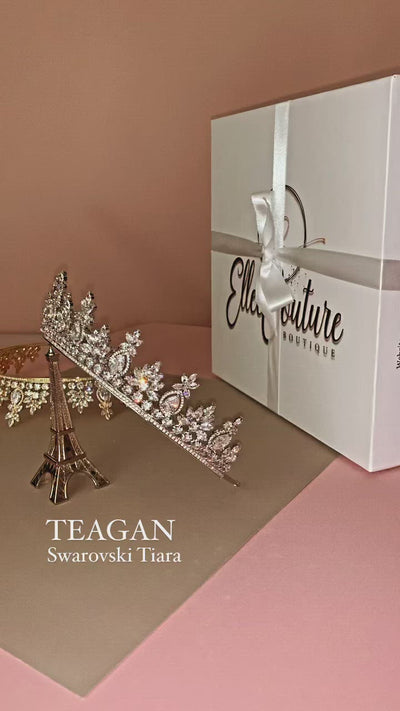 TEAGAN Swarovski Tiara, Gorgeous Bridal Crown