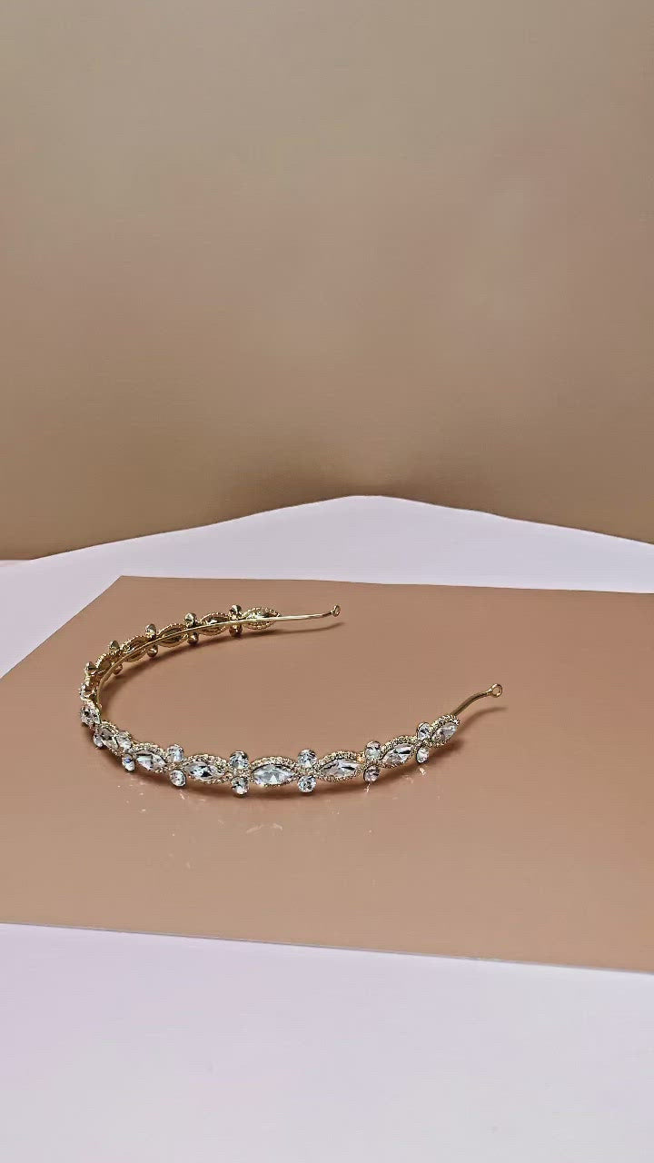 ARIEL Swarovski Wedding Headband