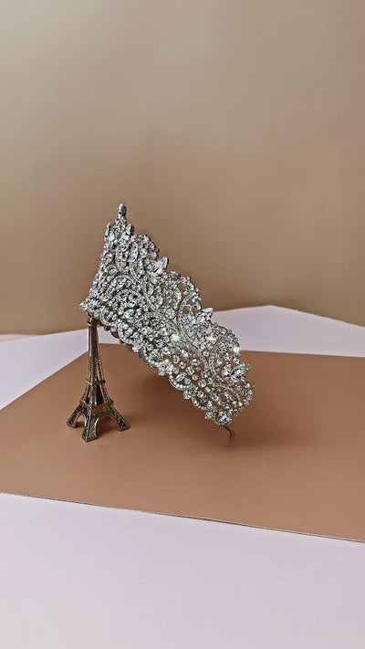 GEORGIAN Swarovski Bridal Crown