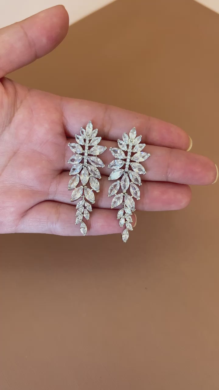 JEWELZ Simulated Diamond Earrings