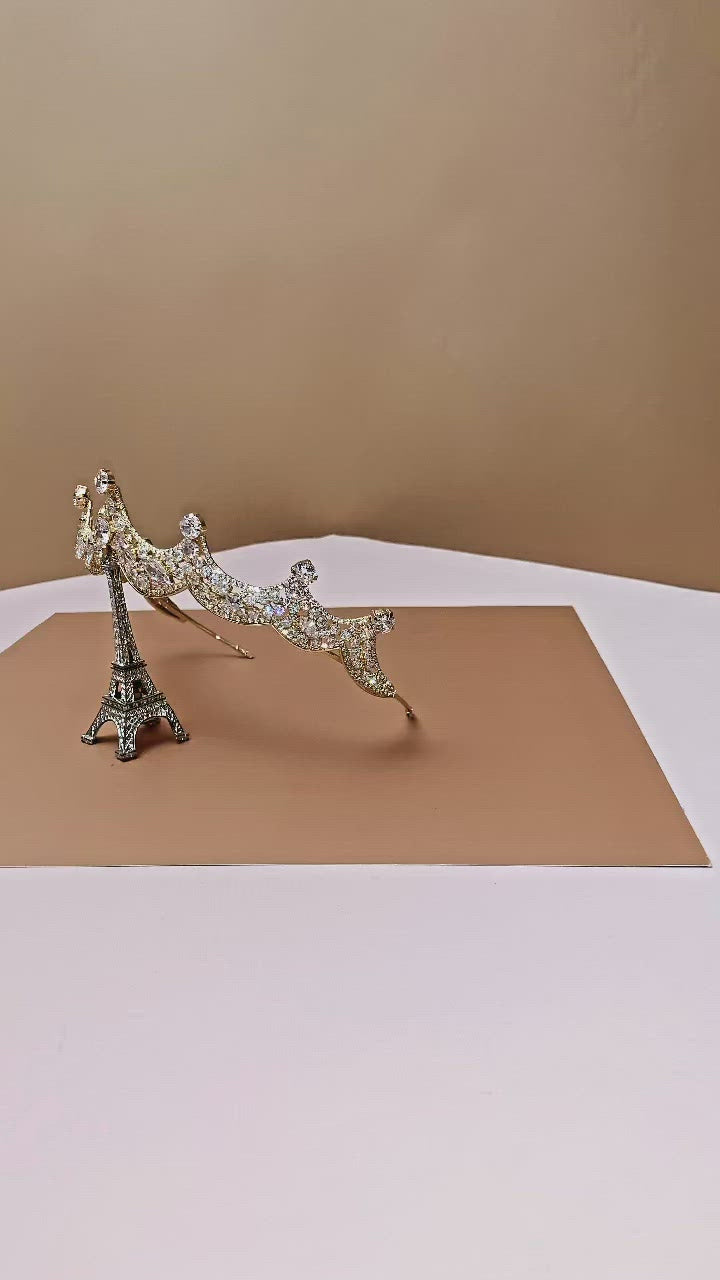 DIANA Bridal Crown, Swarovski Bridal Tiara