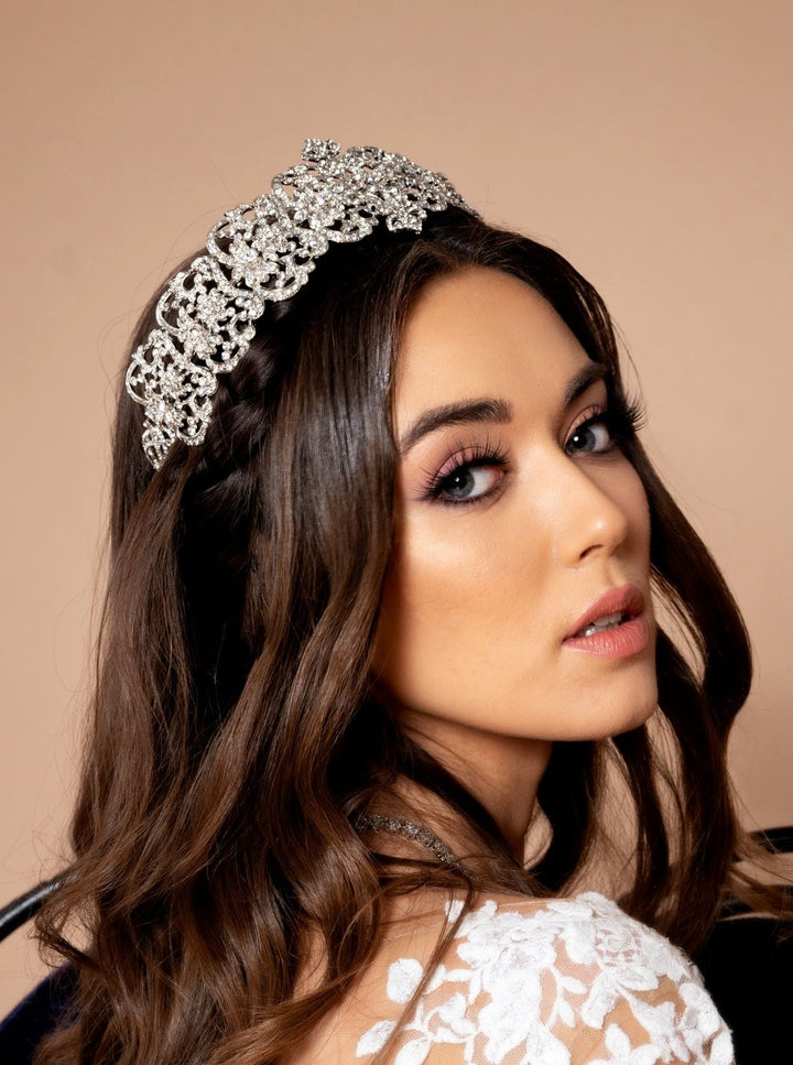 wedding headband for bride