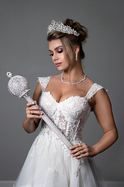 BEATRICE Swarovski Wedding Tiara, Bridal Tiara